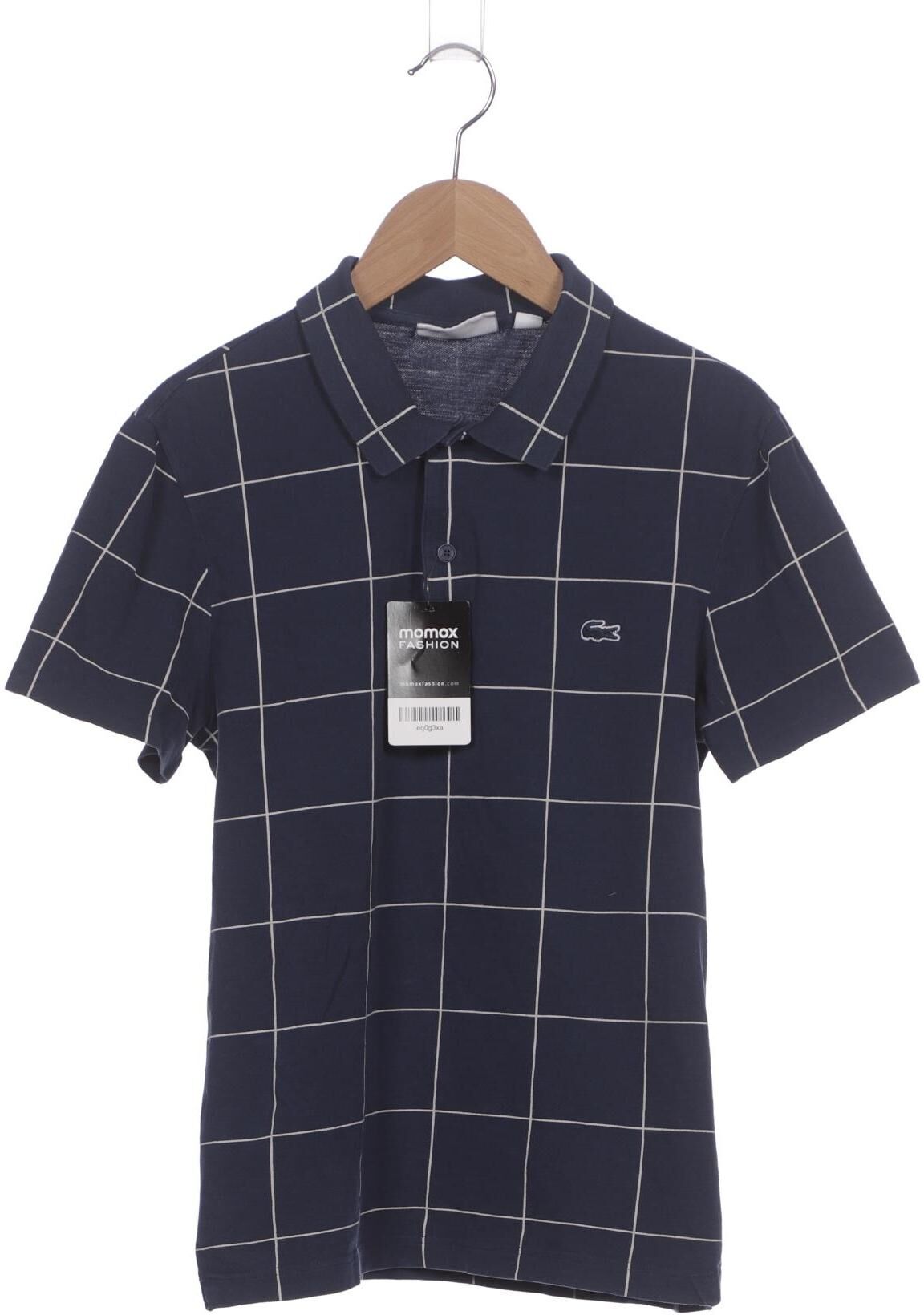Lacoste Herren Poloshirt, Blau, Gr. S (Lacoste 2), Baumwolle - Second Hand
