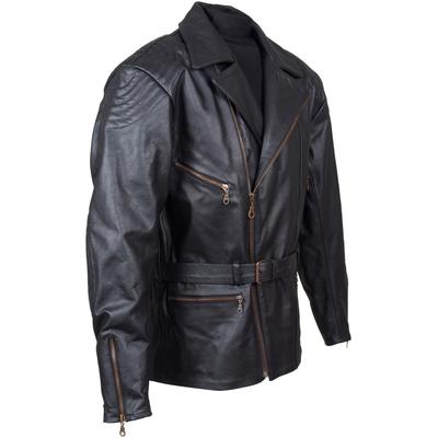 Motorradjacke ROLEFF "RO 222 S" Gr. 4XL, schwarz, Jacken, 4XL, Obermaterial: 100% Büffelleder. Innenfutter: 100% Polyester