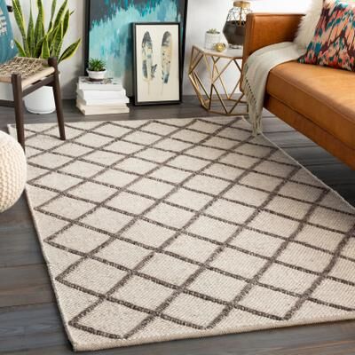 Livabliss Surya Taxnas Handmade Wool Blend Nordic Area Rug
