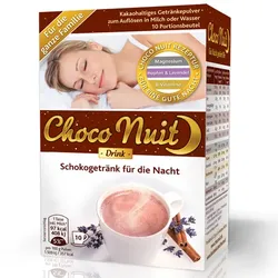 CHOCO NUIT Gute-Nacht-Schokogetränk Pulver 140 g