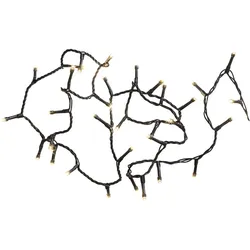 LED Lichterkette Weihnachtsdeko Leuchtkette Außen Gartenleuchte Balkondeko, 8 Funktionen Schalter, 100x 0,06W 3Lm, L 995 cm
