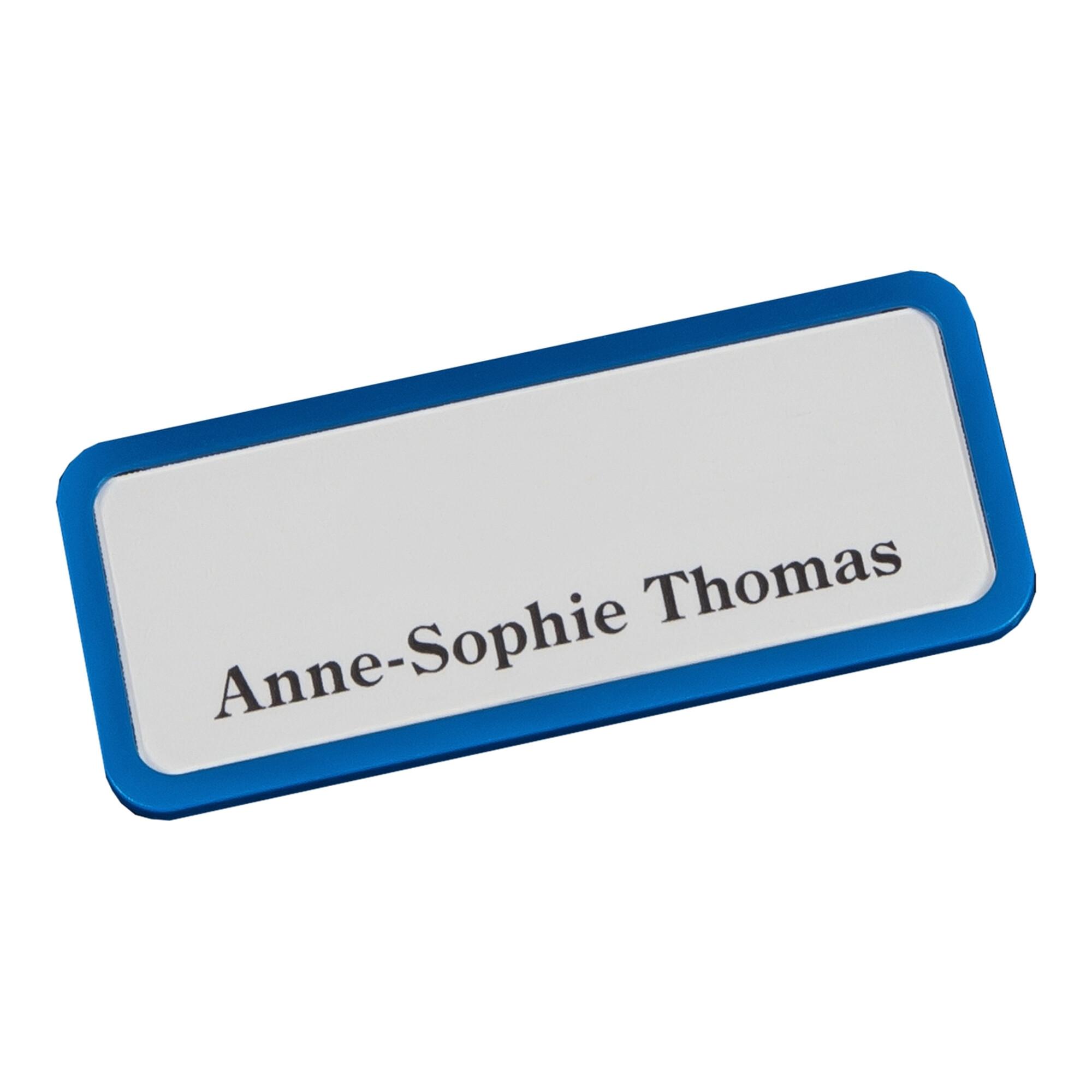 Eichner Namensschild magnetisch 81 x 33 mm blau (9218-03005)