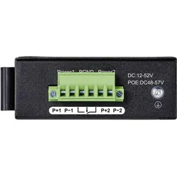 Tru Components Industrial-Ethernet-Switch, 5 Ports 100Base-T (5 Ports), Netzwerk Switch, Schwarz
