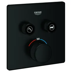 Grohe Unterputz-Armatur „Grohtherm SmartControl“ in matte black
