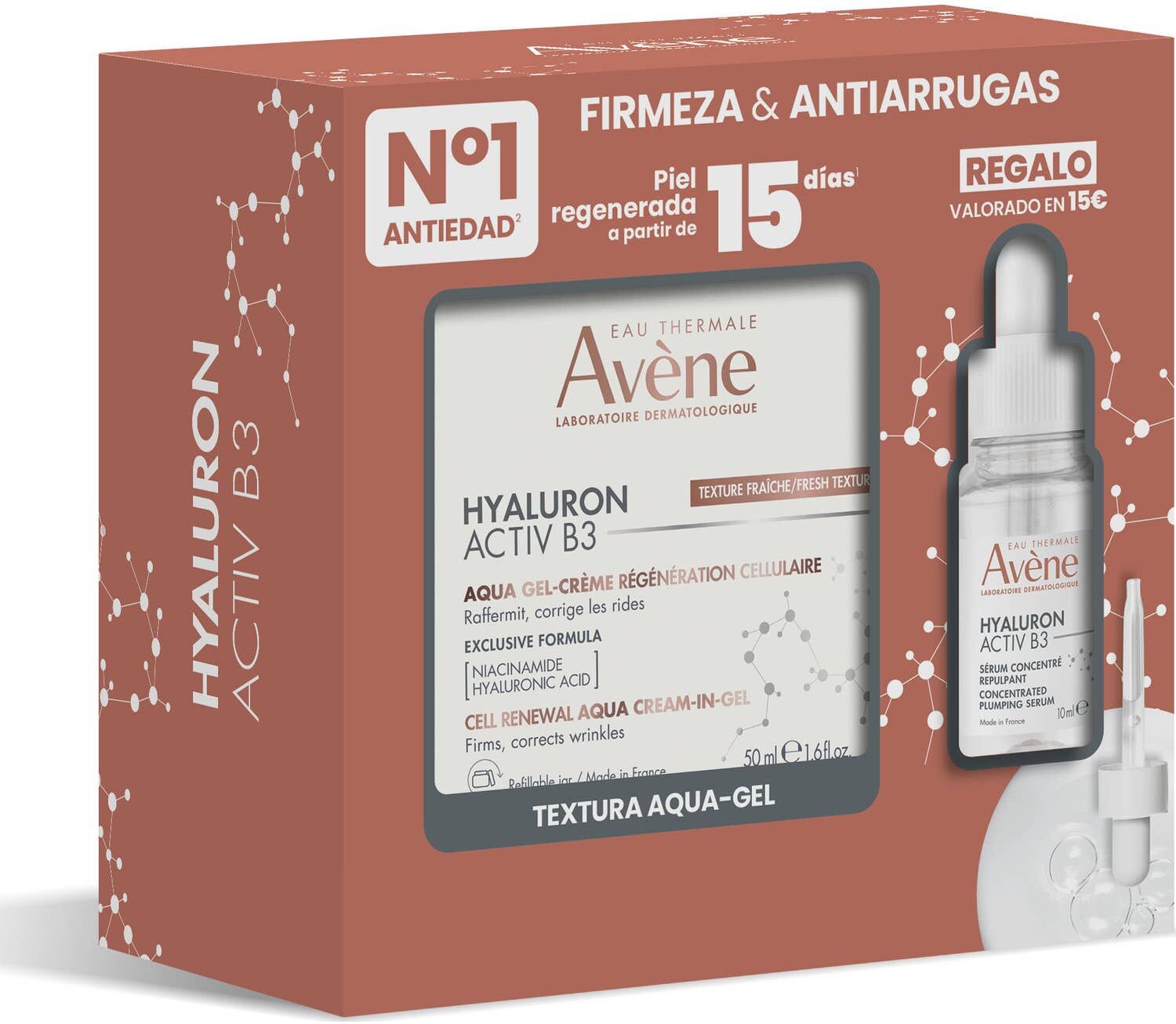 Avene Avène Pack Hyaluron Active B3 Aqua Gel-Crema 50ml + Sérum 10ml