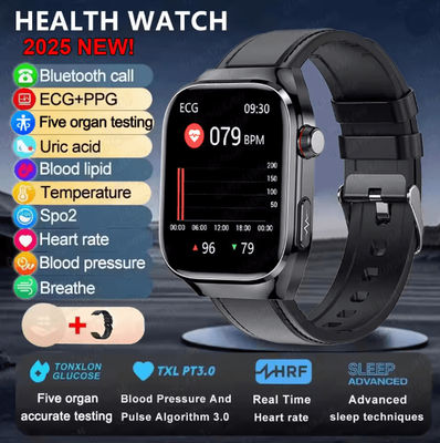 Inspire Essentials VitalScan Pro Health Monitoring Smart Watch With Bluetooth Calling 5