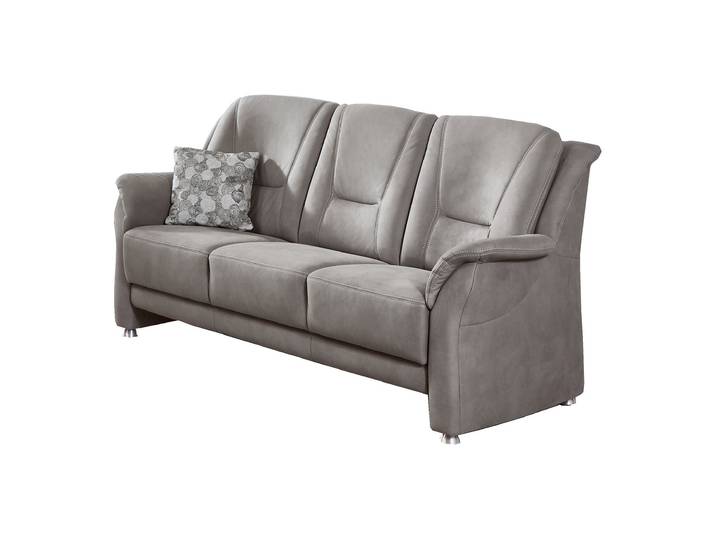 Einzelsofa 3-Sitzer grau 198 cm Federkern - LIGERO