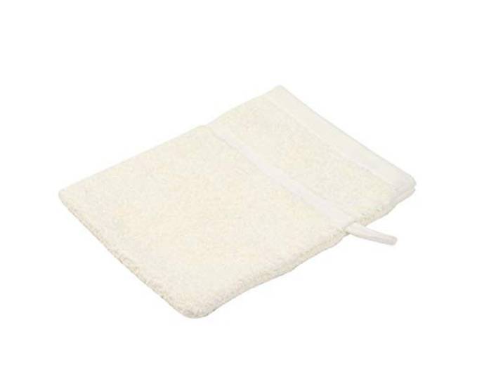Gözze - Waschhandschuh, 4er Set, Weich und Saugfähig, 100% Baumwolle, 16 x 21 cm - Natur