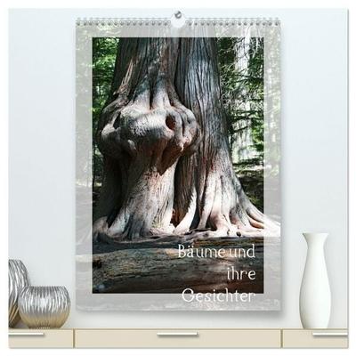 Bäume und ihre Gesichter (hochwertiger Premium Wandkalender 2027 DIN A2 hoch), Kunstdruck in Hochglanz