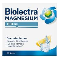 BIOLECTRA Magnesium 150 mg Zitrone Brausetabletten 20 St