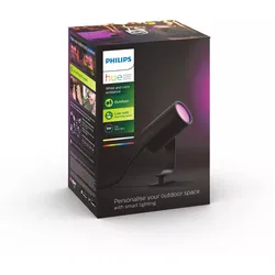 Philips Hue Lily Outdoor Spot Erweiterung schwarz