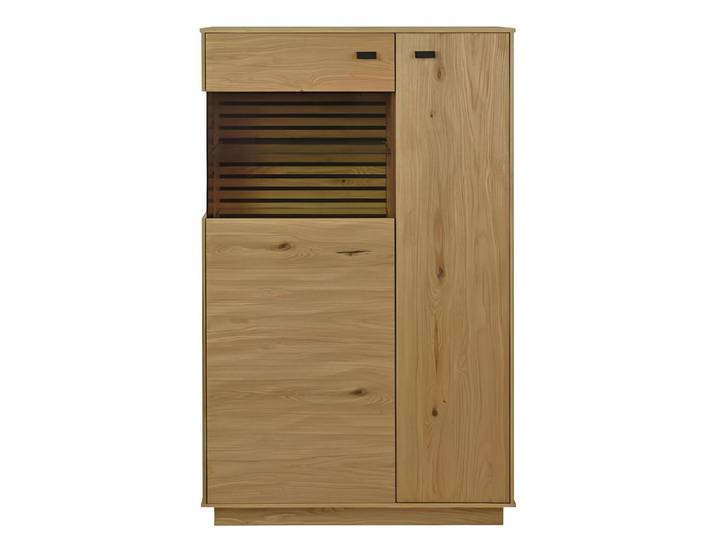 JVmoebel Hochkommode Hochkommode mit Glasdisplay und eleganter Verarbeitung (1 St., Schrank (TRK), Made in Europa