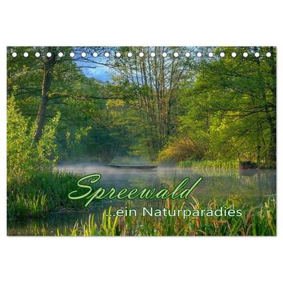 Spreewald - Ein Naturparadies (Tischkalender 2027 DIN A5 quer), CALVENDO Monatskalender