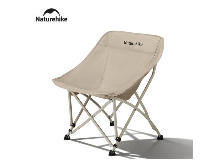 Naturehike 2026 Nouvelle Chaise de Pêche Pliante Portable 64cm Large et Stable, Chaise de Pique-nique Ergonomique à Haute Capacité de Charge pour Randonnée et Camping