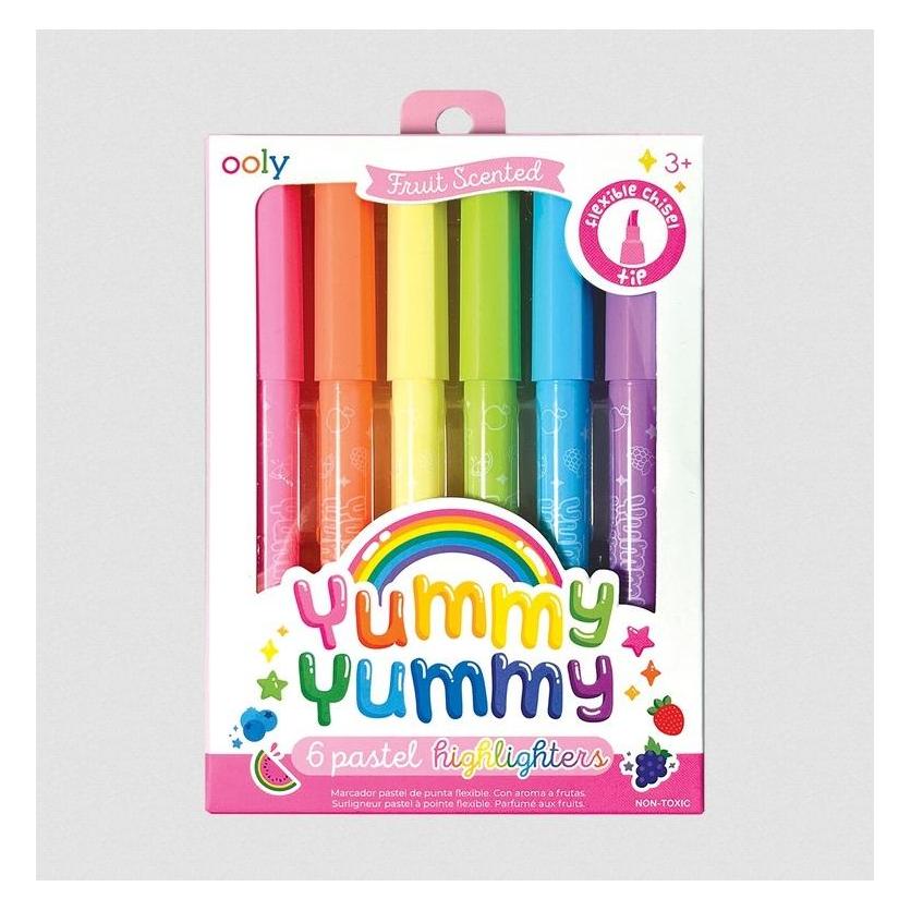 Ooly Duftende Textmarker 6 Farben Yummy Yummy (6x) (58219518)