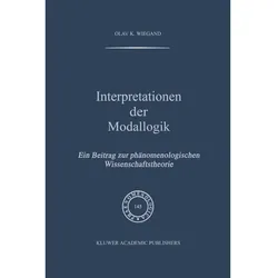 Interpretationen der Modallogik, Sachbücher von O. K. Wiegand