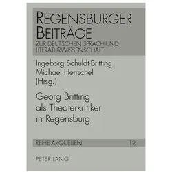 Georg Britting als Theaterkritiker in R, Fachbücher