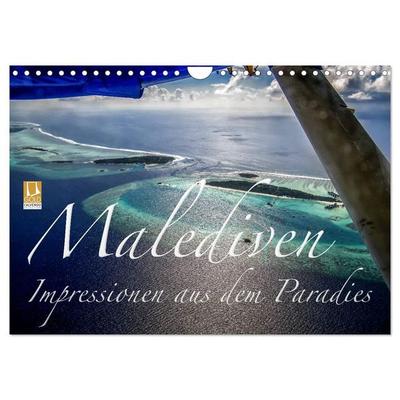 Malediven Impressionen aus dem Paradies (Wandkalender 2026 DIN A4 quer), CALVENDO Monatskalender