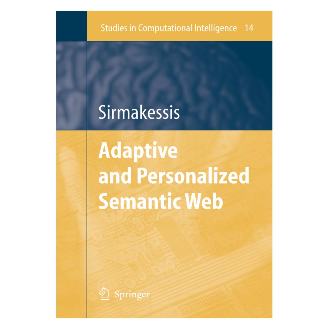 Springer Adaptive and Personalized Semantic Web (Englisch, Softcover, Spiros Sirmakessis) (55377367)