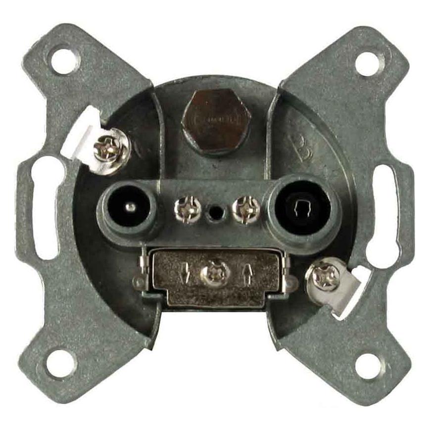 Kreiling Durchgangsdose SAT DD 2 / Class A 2-Loch 14dB 10170 (Antennendose) (10170)