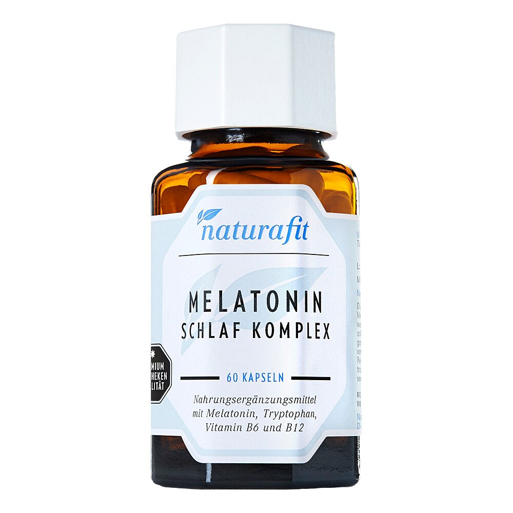 NaturaFit GmbH Naturafit Melatonin Schlaf Komplex Kapseln 16122389