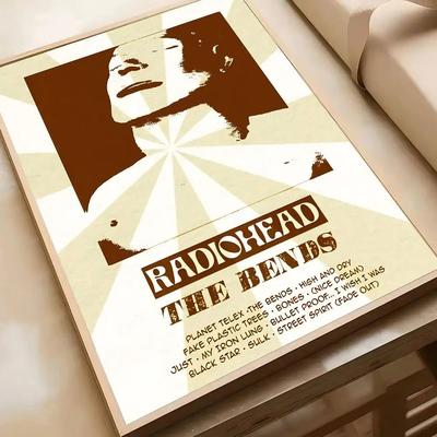 Uplift Essentials Radiohead Classic Vintage Rock Band Poster style 4 4 X 6 In