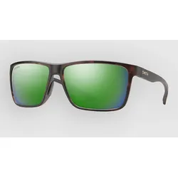 Smith Riptide Matte Tortoise Sonnenbrille cp glass plrzd grn mirror Gr. Uni