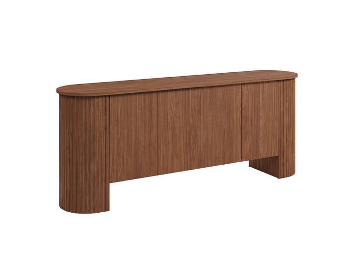 Buffet 4 Portes Canopée Bois Foncé