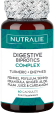 Nutralie Digestive Probiotic Complex+ Curcuma 60 Capsules