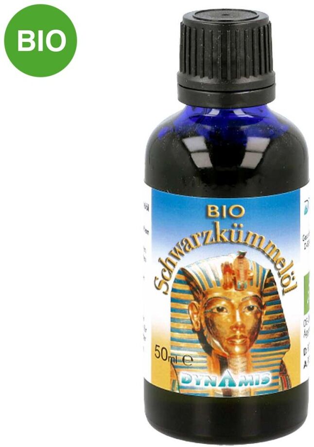 Dynamis Ägyptisches Schwarzkümmelöl Bio kaltgepresst 50ml