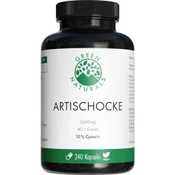 Green Naturals Artischocke 2.600mg mit 10% Cynarin 240 ST
