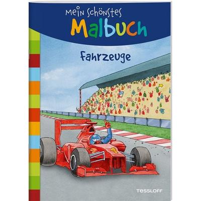 Mein schönstes Malbuch. Fahrzeuge, Geheftet von Oliver Teschner, Tessloff Verlag Ragnar Tessloff GmbH & Co. KG, 978-3-7886-4571-7