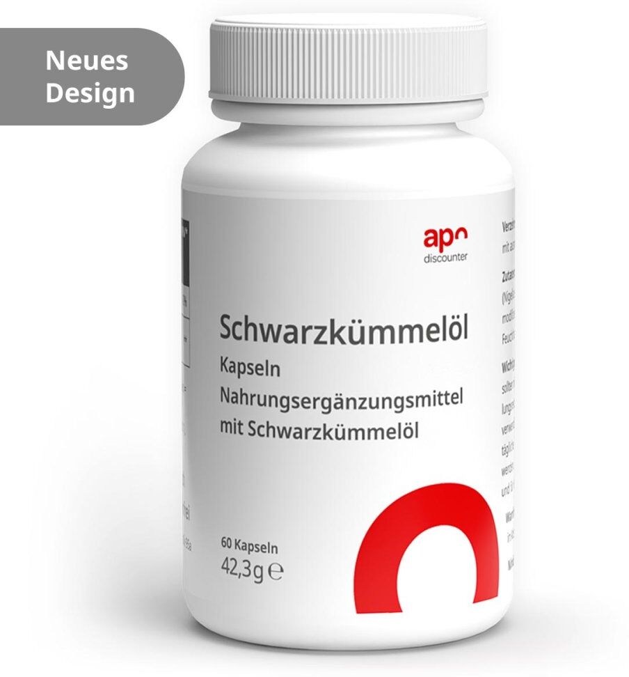 Schwarzkümmelöl Kapseln 500 mg von apodiscounter