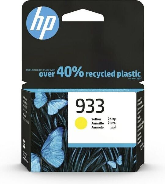 HP 933 (CN060AE) - Jaune - Cartouche d'encre Jaune