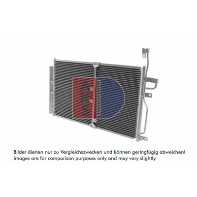 AKS DASIS Kondensator, Klimaanlage 152034n
