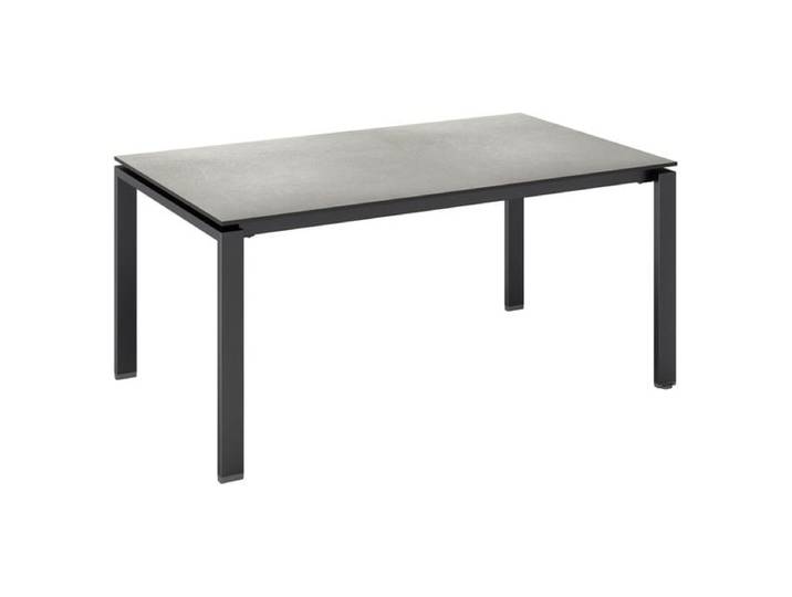Kettler Float Gartentisch Aluminium/HPL Dunkelgrau Hellgrau