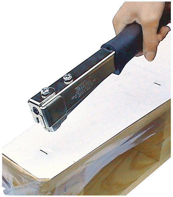 kaiserkraft Hefthammer, für offene Heftung, mechanisch für Klammern 6 - 10 mm