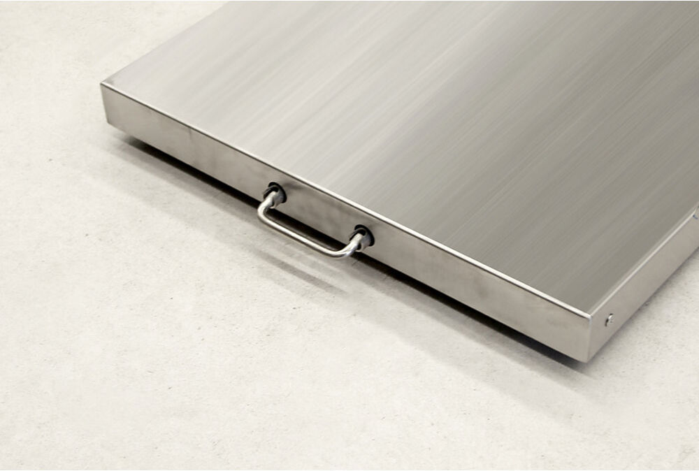 Plattformwaage, mit extragroßer Wiegefläche, Wägebereich bis 300 kg, Ablesbarkeit 100 g, Wägeplatte 950 x 500 mm KERN