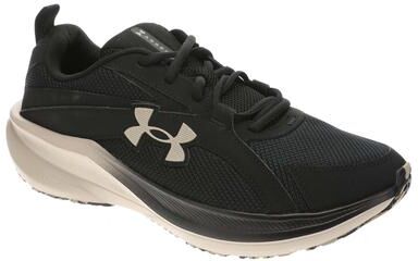 Under Armour Charged Assert 11 (Men's) Athletic in Black/City Khaki/City Khaki, Size 12 M, Leather/Rubber/Synthetic