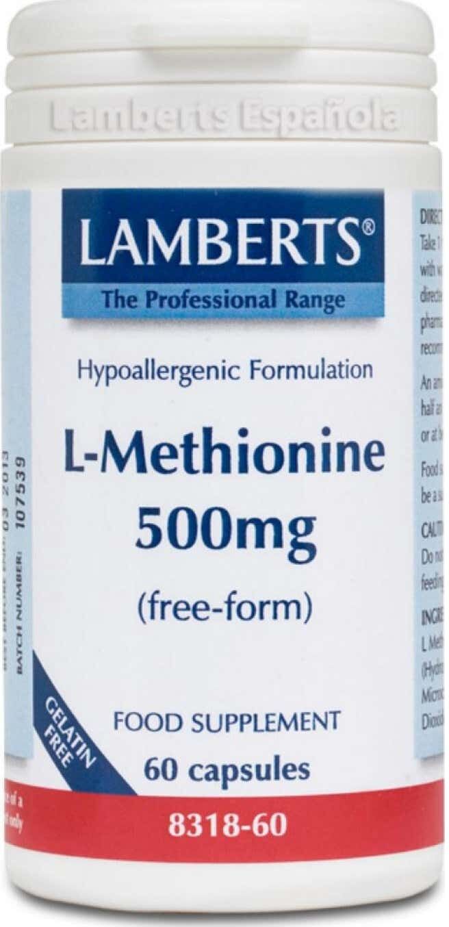 Lamberts Metiotina 500 Mg 50 caps