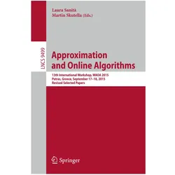 Approximation and Online Algorithms, Fachbücher von Martin Skutella, Laura Sanità