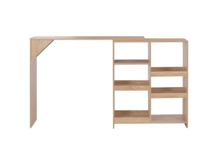 HKLGBVCR Bartisch, abnehmbar, Eiche, 138 x 39 x 110 cm