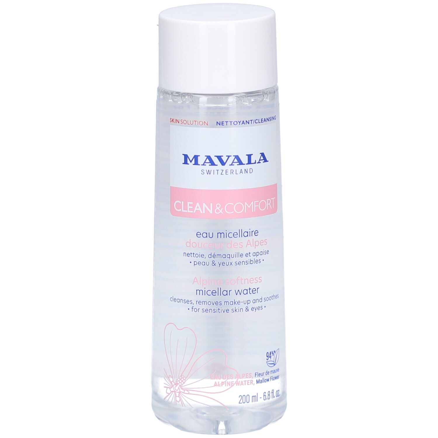 Mavala Clean Comf EAU Micel 200Ml 200 ml Gesichtswasser