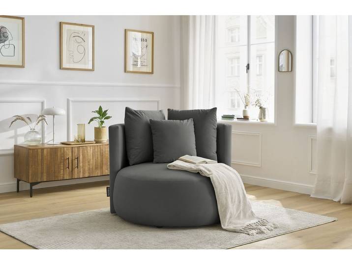 Fauteuil CESAR velours