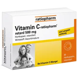 Vitamin C-ratiopharm® retard 500 mg 30 St