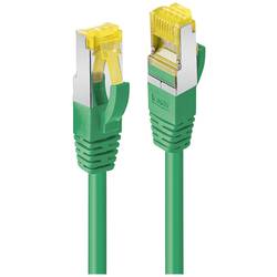 LINDY 47648 RJ45 USB-Kabel CAT 6a S/FTP 2.00 m Grün Geflechtschirm, doppelt geschirmt, vergoldete Steckkontakte, rauchgasarm, Halogenfrei, verdrillt,