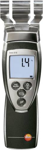 Testo 616 Materialfeuchtemessgerät Messbereich Baufeuchtigkeit (Bereich) 0 bis 20% vol Messbereich Holzfeuchtigkeit (Bereich)