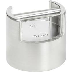 Kern 347-141 Einzelgewicht, OIML-Klasse M1, 10 kg, Kontrollgewicht, Edelstahl feingedreht