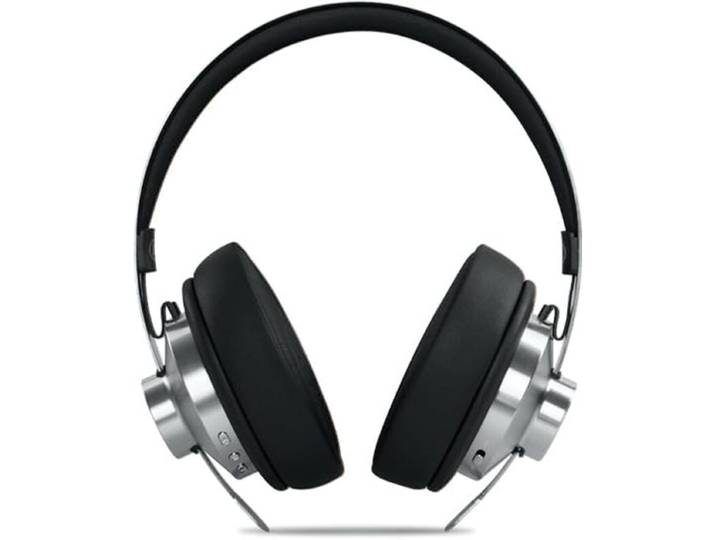 Muse M-298 SBL Casque Bluetooth circum-aural ANC avec 66 heures d'autonomie, USB-C, aux, appels mains libres et arceau confortable