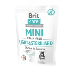 Brit Hund 400g Light & Sterilised Rabbit & Salmon Grainfree